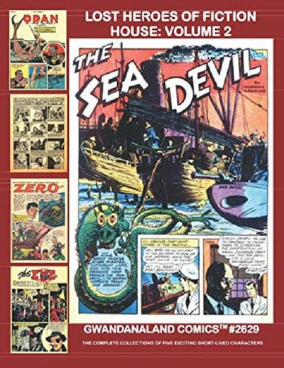 Cover of Lost Heroes of Fiction House: Volume 2