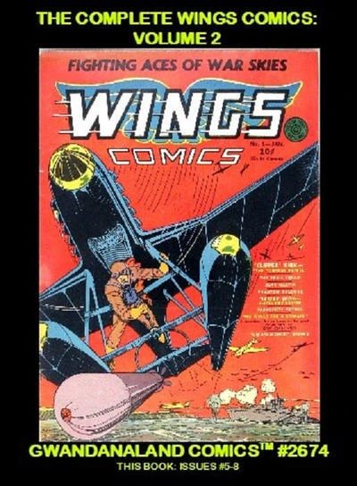 Cover of The Complete Wings Comics: Volume 2