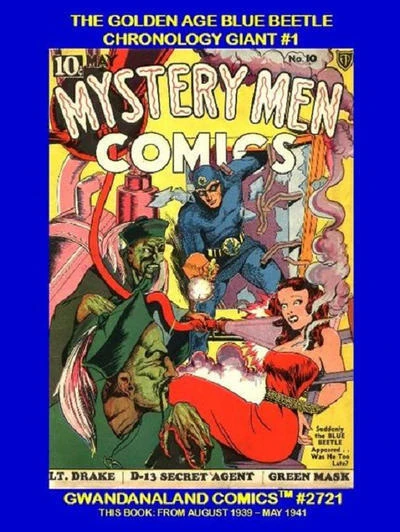 Cover of The Golden Age Blue Beetle Chronology Giant #1