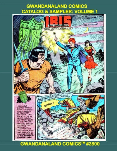 Cover of Gwandanaland Comics Catalog & Sampler: Volume 1
