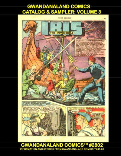 Cover of Gwandanaland Comics Catalog & Sampler: Volume 3