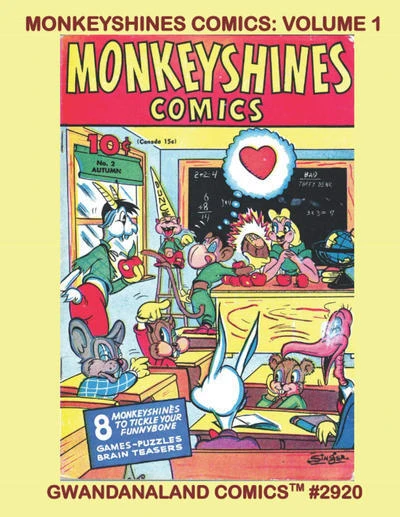 Cover of Monkeyshines Comics: Volume 1
