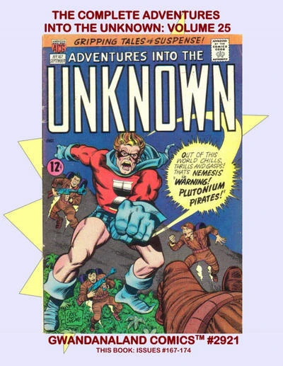 Cover of The Complete Adventures into the Unknown: Volume 25