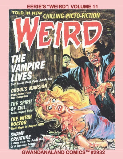 Cover of Eerie's "Weird" - Volume 11