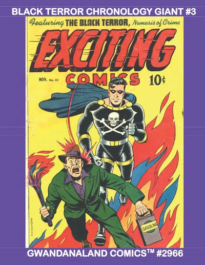 Cover of Black Terror Chronology Giant: Volume 3