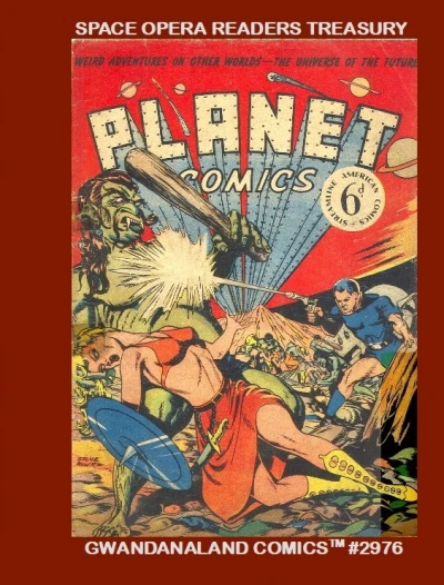 Cover of Space Opera B&W Readers Treasury