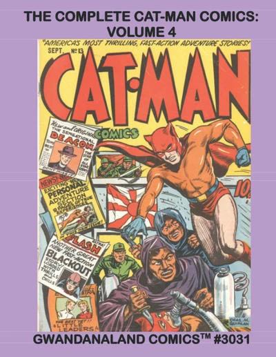 Cover of The Complete Cat-Man Comics: Volume 4