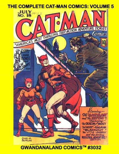 Cover of The Complete Cat-Man Comics: Volume 5