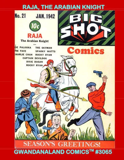 Cover of Raja, the Arabian Knight