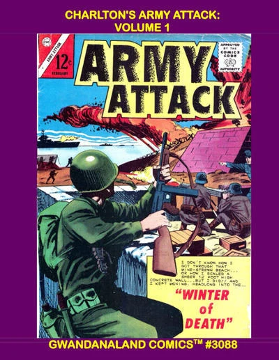 Cover of Charlton's Army Attack: Volume 1