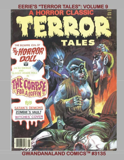 Cover of Eerie's "Terror Tales": Volume 9