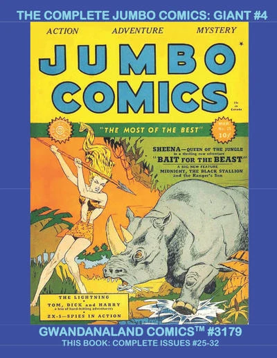 Cover of The Complete Jumbo Comics: Giant #4