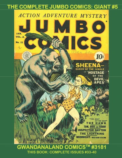 Cover of The Complete Jumbo Comics: Giant #5