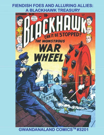 Cover of Fiendish Foes and Alluring Allies: A Blackhawk Treasury