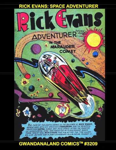 Cover of Rick Evans: Space Adventurer