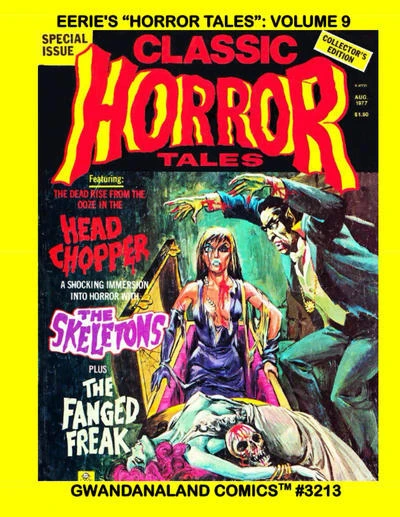 Cover of Eerie's "Horror Tales": Volume 9