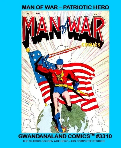 Cover of Man Of War - Patriotic Hero