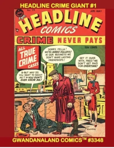 Cover of Headline Crime Giant #1