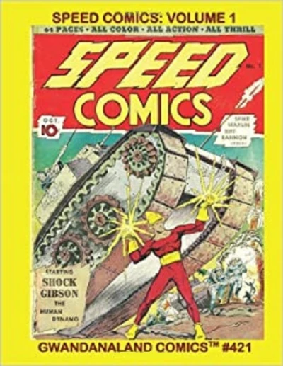 Cover of Speed Comics: Volume 1