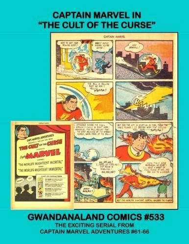 Cover of Captain Marvel in "The Cult of the Curse"