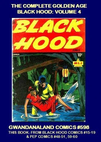 Cover of The Complete Golden Age Black Hood: Volume 4