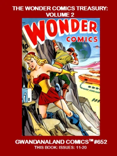 Cover of The Wonder Comics Treasury: Volume 2