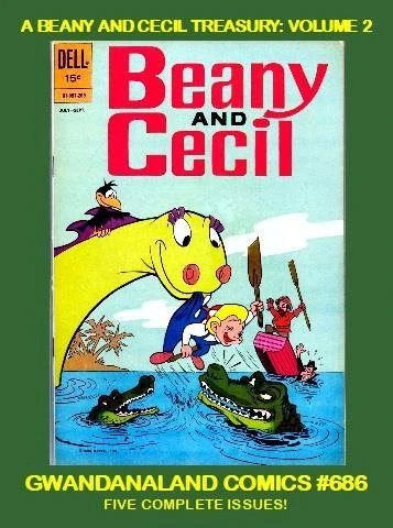 Cover of A Beany and Cecil Treasury: Volume 2