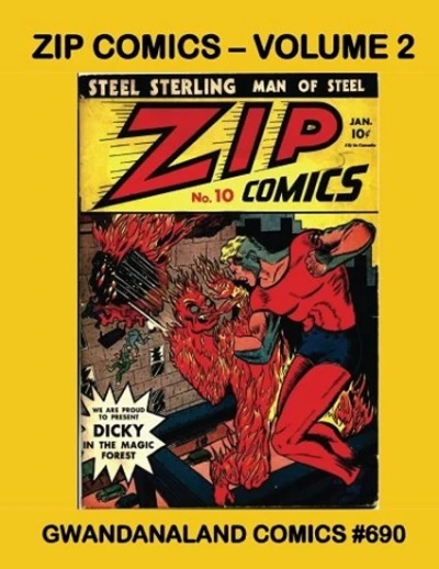 Cover of Zip Comics - Volume 2