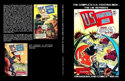Cover of The Complete U.S. Fighting Men - The I.W. Reprints