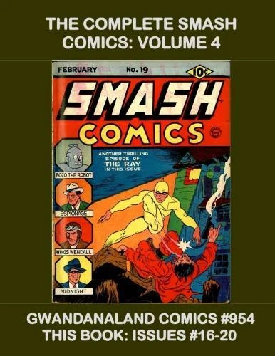 Cover of The Complete Smash Comics: Volume 4