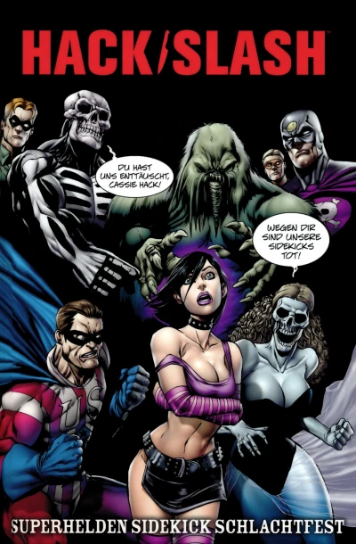 Cover of Superhelden Sidekick Schlachtfest