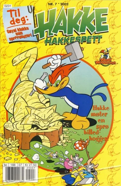 Cover of Hakke Moter en Spro Billed-Hogger!