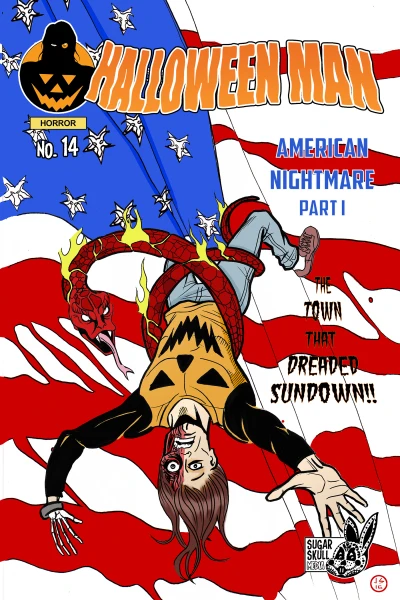 Cover of American Nightmare: Part 1: The Town the Dreaded Sundown!