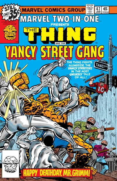 Cover of Happy Deathday, Mr. Grimm!