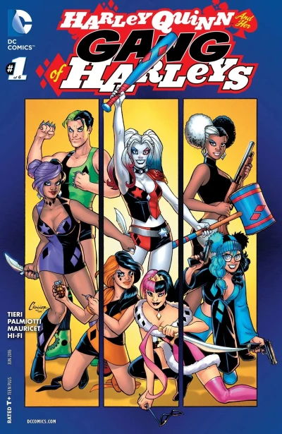 Cover of Harley Quinn and Her Gang of Harleys