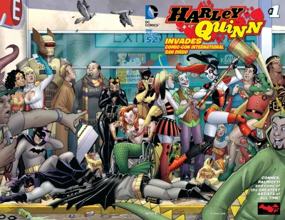 Cover of Harley Quinn Invades Comic-Con International: San Diego Vol 1 1