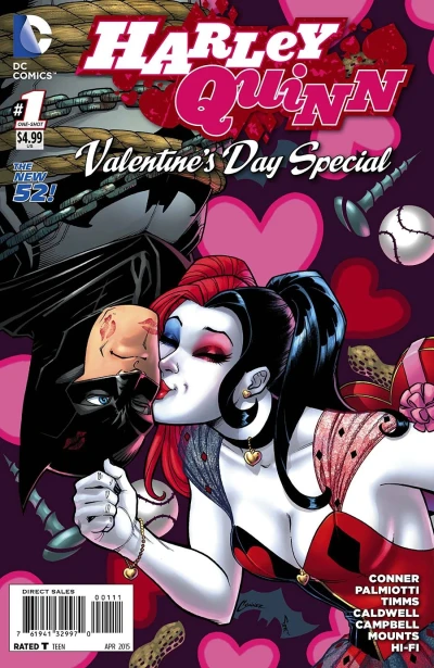 Cover of Harley Quinn Valentine's Day Special Vol 1 1