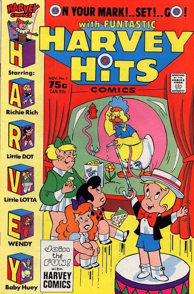 Cover of Harvey Hits Comics