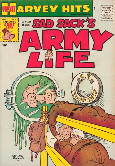 Cover of Sad Sack's Army Life