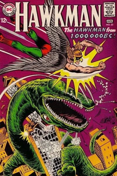Cover of The Hawkman From 1,000,000 B.C.!