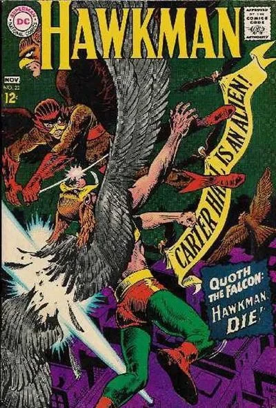 Cover of Quoth the Falcon: Hawkman, Die!