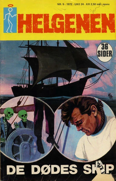Cover of De dødes skip