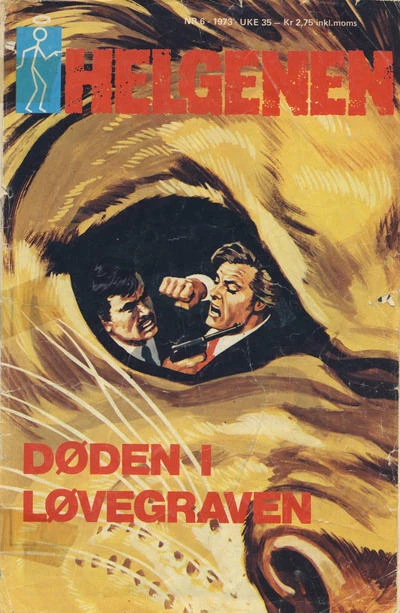 Cover of Døden i løvegraven