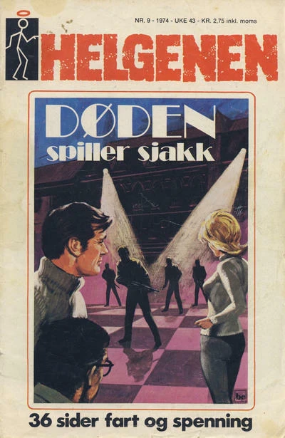Cover of Døden spiller sjakk