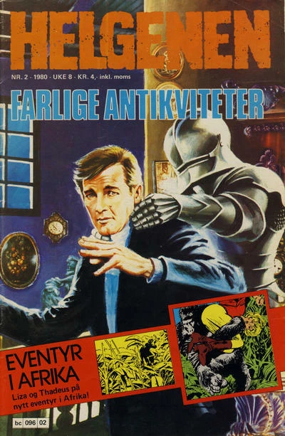 Cover of Farlige antikviteter
