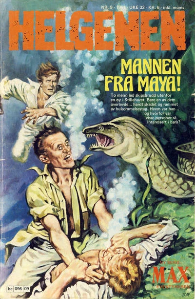 Cover of Mannen fra Maya!