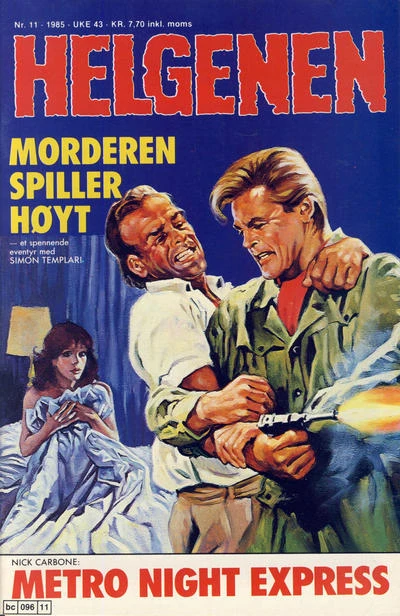 Cover of Morderen spiller høyt