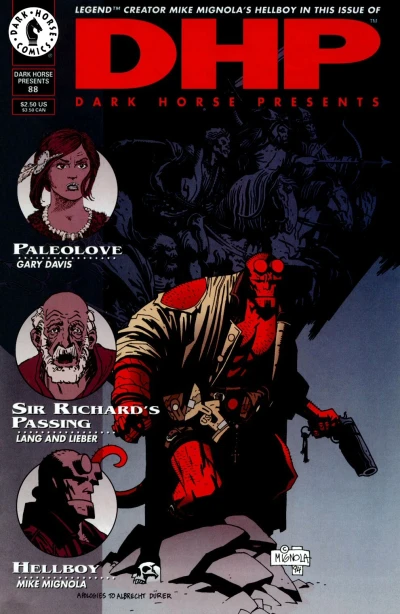 Hellboy: The Wolves of Saint August; Sir John's Passing; Paleolove