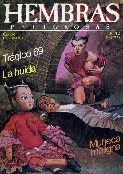 Cover of Tragico 69; La huida; Muneca maligna