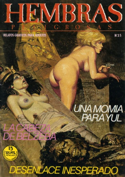 Cover of Una Momia Para Yul; La Cabeza de Belzeba; Desenlace Inesperado